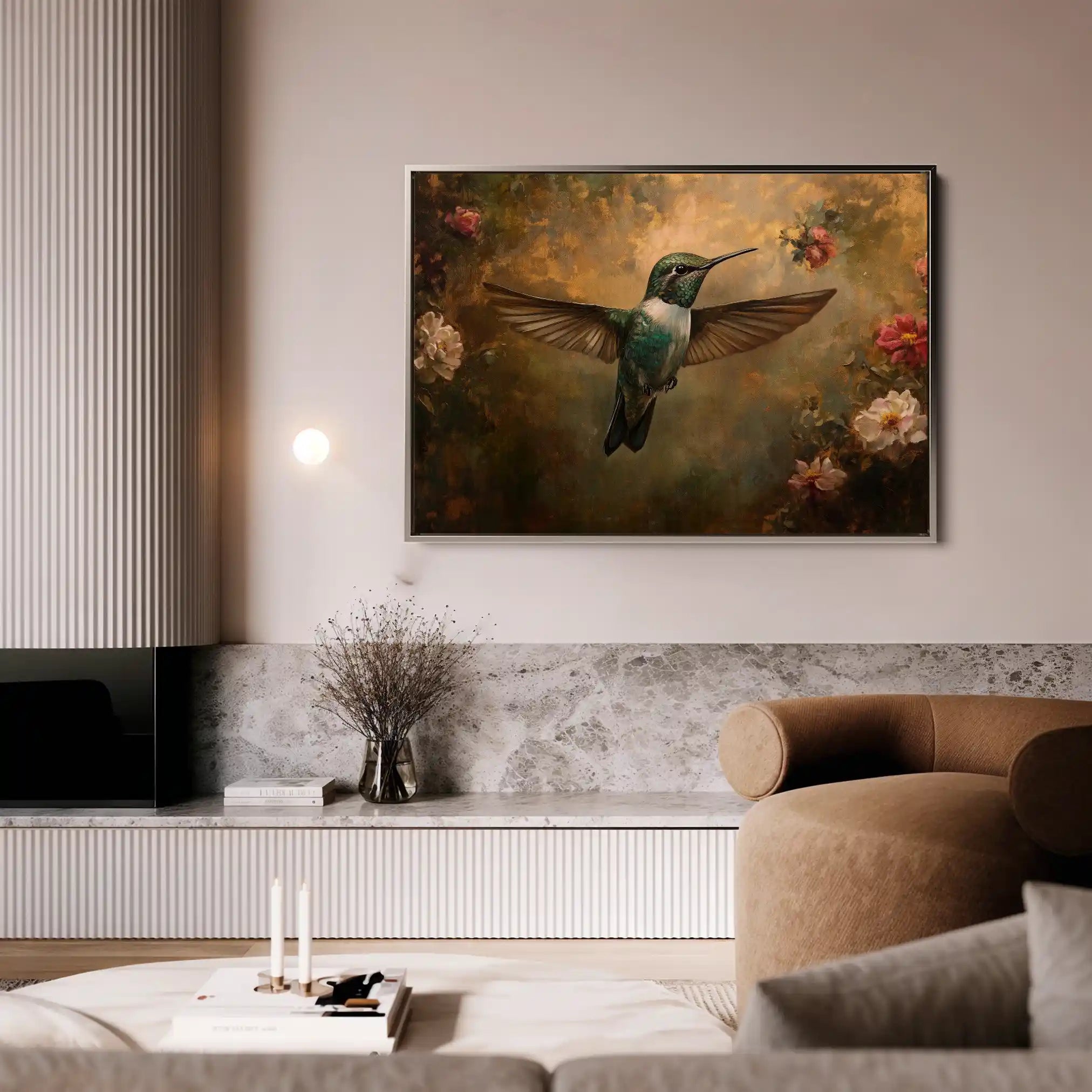 Animals 111 Canvas Art 90 x 60 cm / Stretched on hidden frame