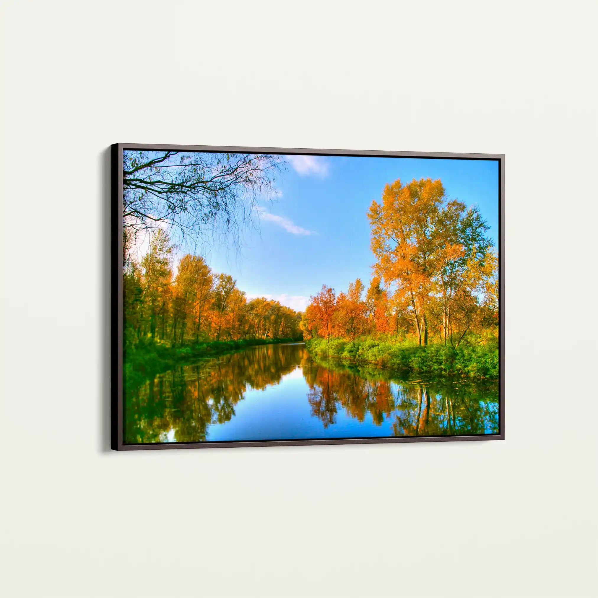 Landscape 111 Canvas Art 90 x 60 cm / Stretched on hidden frame