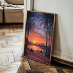 Orientalist 111 Canvas Art 90 x 60 cm / Stretched on hidden frame