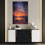 Orientalist 111 Canvas Art 90 x 60 cm / Stretched on hidden frame