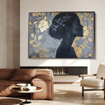 Portrait 111 Canvas Art 90 x 60 cm / Stretched on hidden frame
