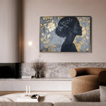 Portrait 111 Canvas Art 90 x 60 cm / Stretched on hidden frame
