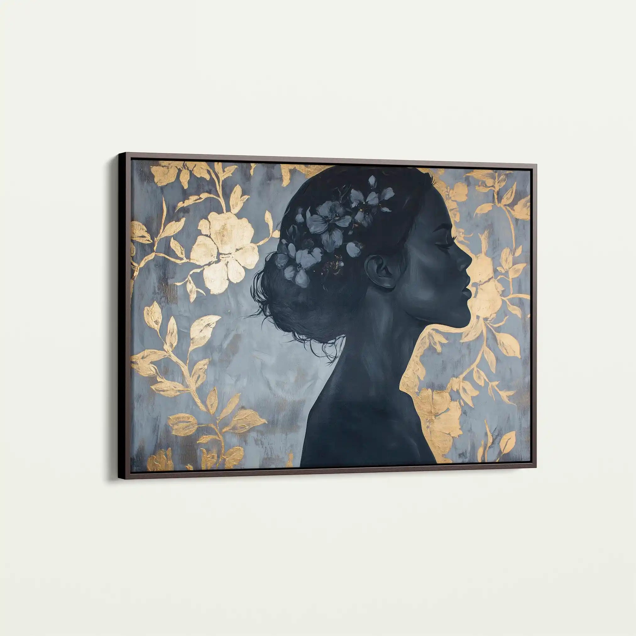 Portrait 111 Canvas Art 90 x 60 cm / Stretched on hidden frame