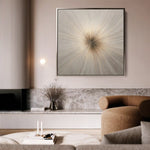 Abstract 1110 Canvas Art 60 x 60 cm / Stretched on hidden frame