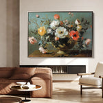 Floral Canvas Wall Art WAD1110-F 90 x 60 cm / Stretched on hidden frame