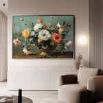 Floral Canvas Wall Art WAD1110-F 90 x 60 cm / Stretched on hidden frame