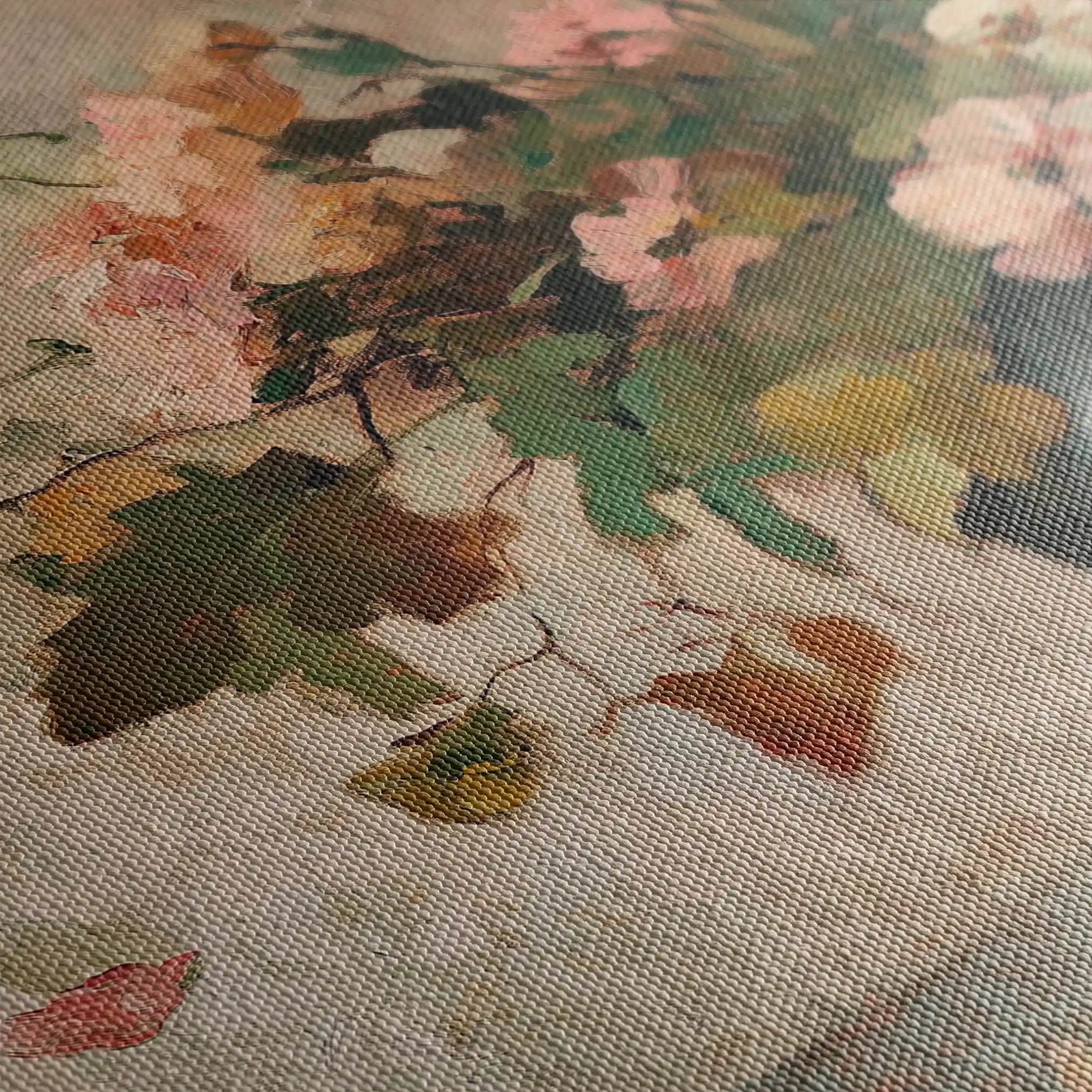 Floral Canvas Wall Art WAD1111-F 90 x 60 cm / Stretched on hidden frame