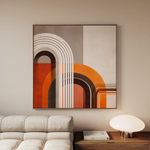 Abstract 1112 Canvas Art 60 x 60 cm / Stretched on hidden frame