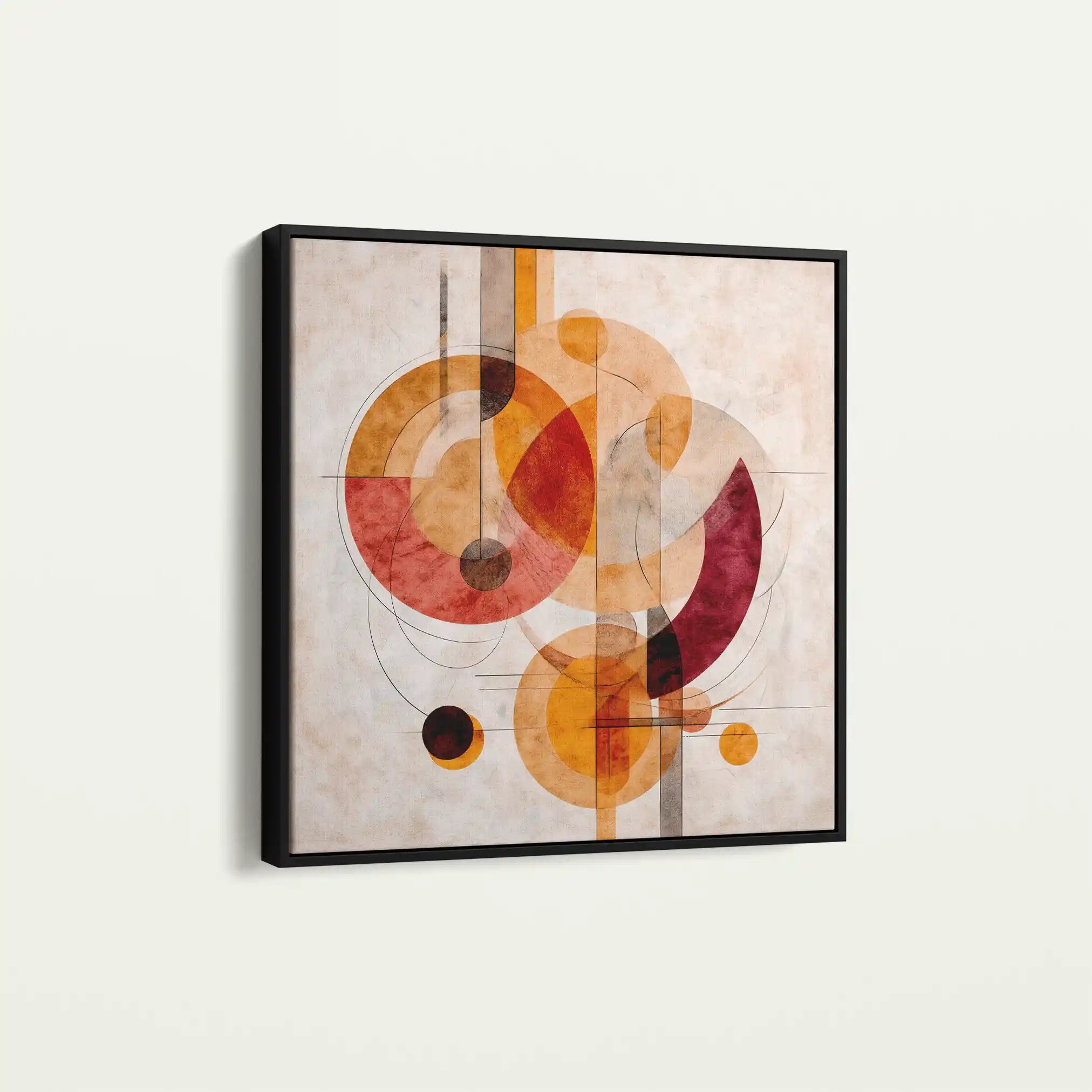 Abstract 1113 Canvas Art 60 x 60 cm / Stretched on hidden frame