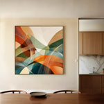 Abstract 1114 Canvas Art 60 x 60 cm / Stretched on hidden frame