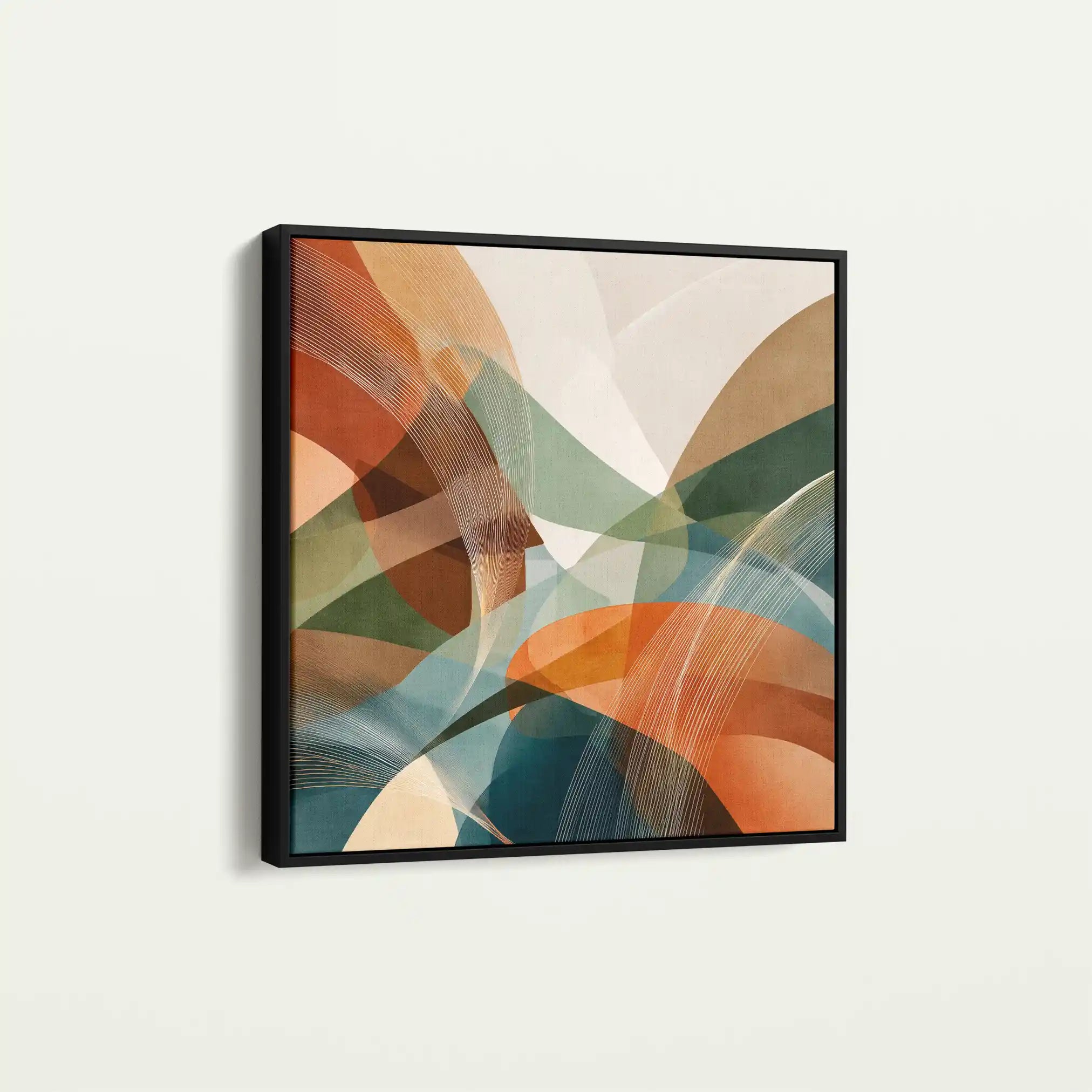 Abstract 1114 Canvas Art 60 x 60 cm / Stretched on hidden frame