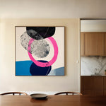 Abstract 1115 Canvas Art 60 x 60 cm / Stretched on hidden frame