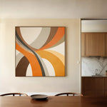 Abstract 1116 Canvas Art 60 x 60 cm / Stretched on hidden frame