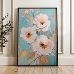 Floral Canvas Wall Art WAD1116-F 90 x 60 cm / Stretched on hidden frame