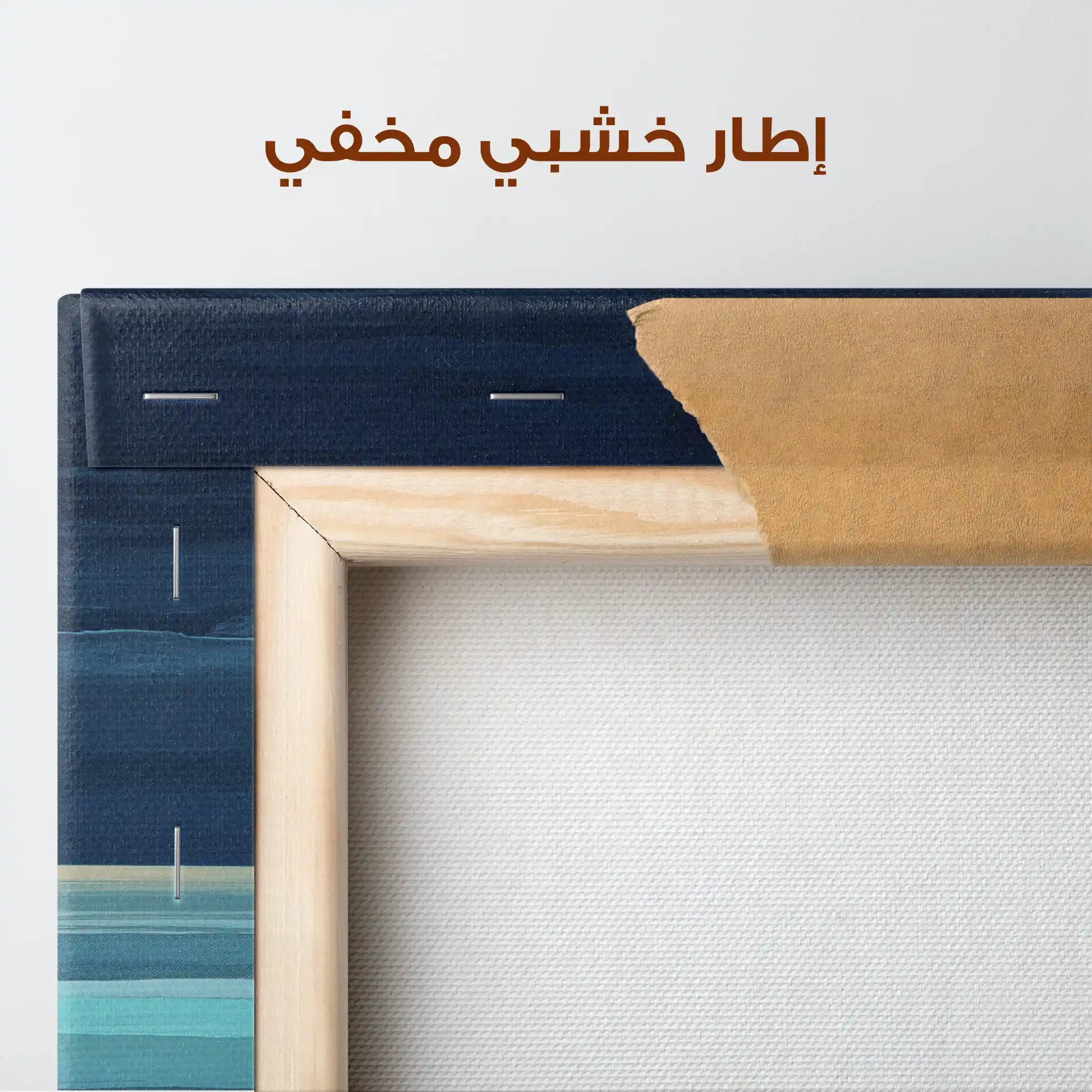 Abstract 1117 Canvas Art 60 x 60 cm / Stretched on hidden frame