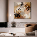 Abstract 1119 Canvas Art 60 x 60 cm / Stretched on hidden frame