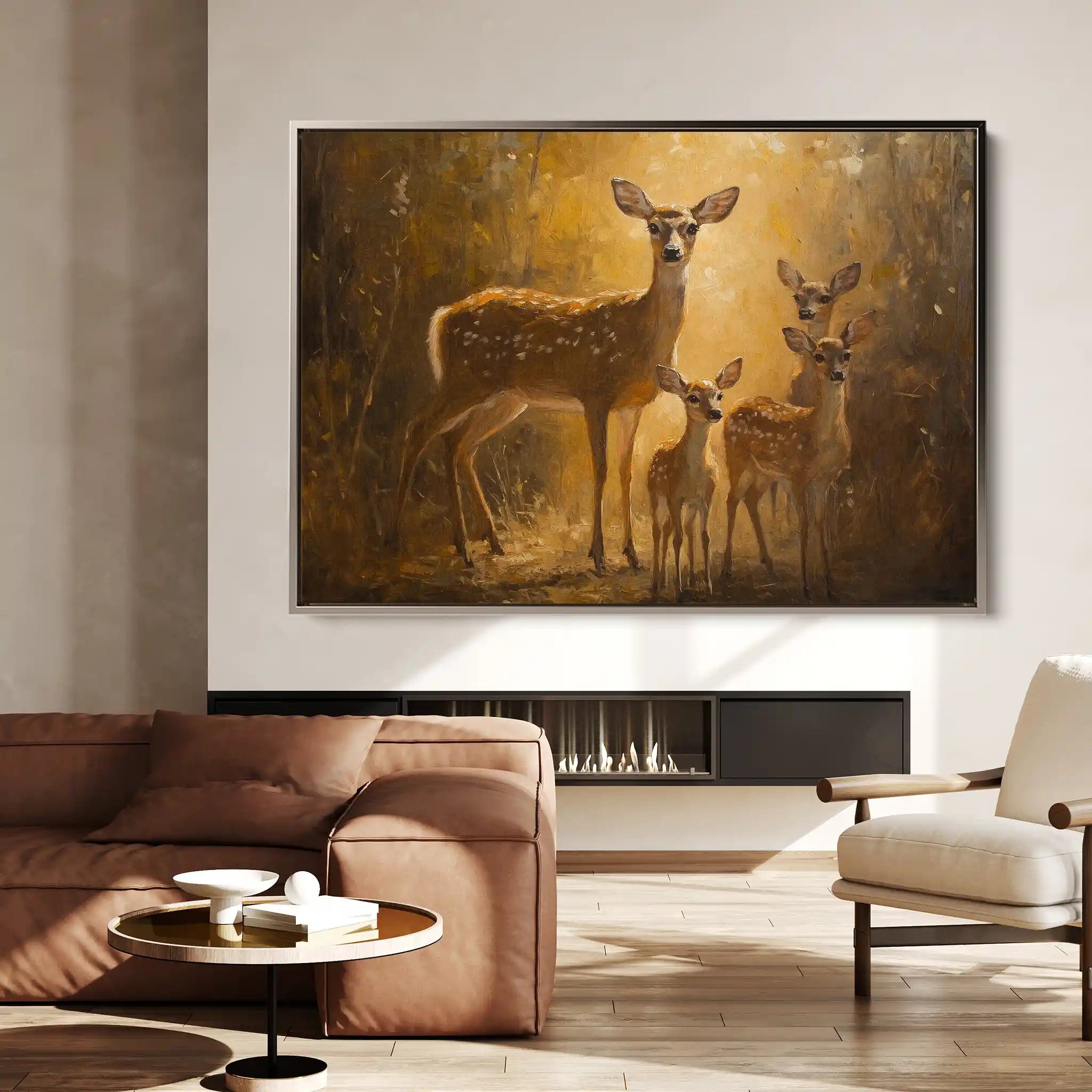 Animals 112 Canvas Art 90 x 60 cm / Stretched on hidden frame