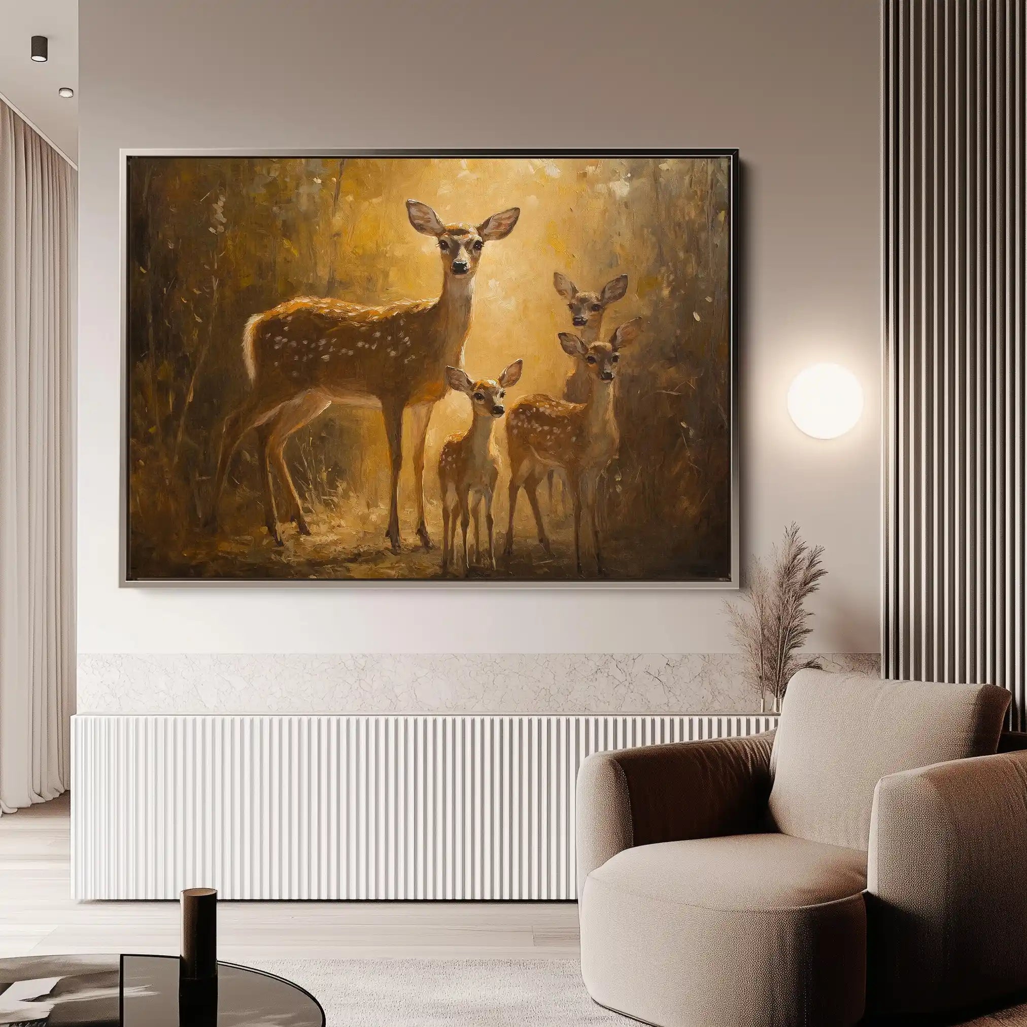 Animals 112 Canvas Art 90 x 60 cm / Stretched on hidden frame
