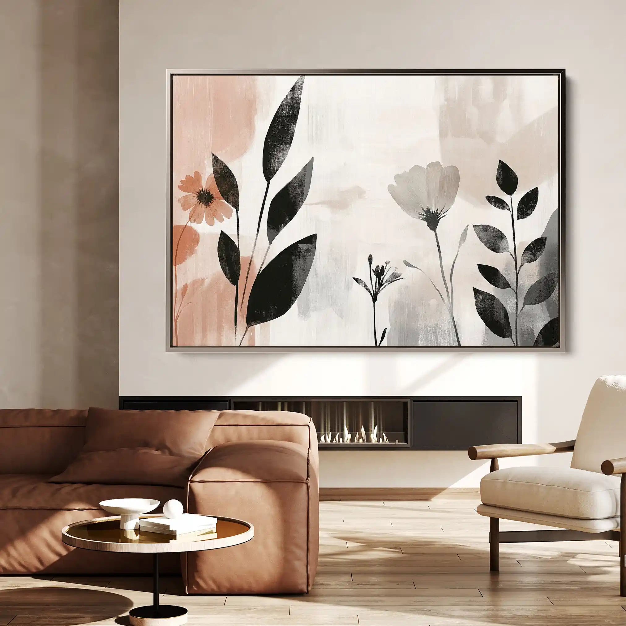 Boho 112 Canvas Art 90 x 60 cm / Stretched on hidden frame