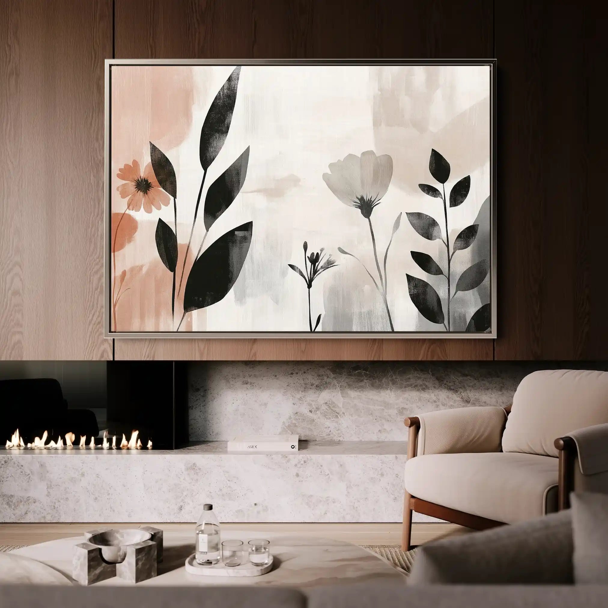 Boho 112 Canvas Art 90 x 60 cm / Stretched on hidden frame