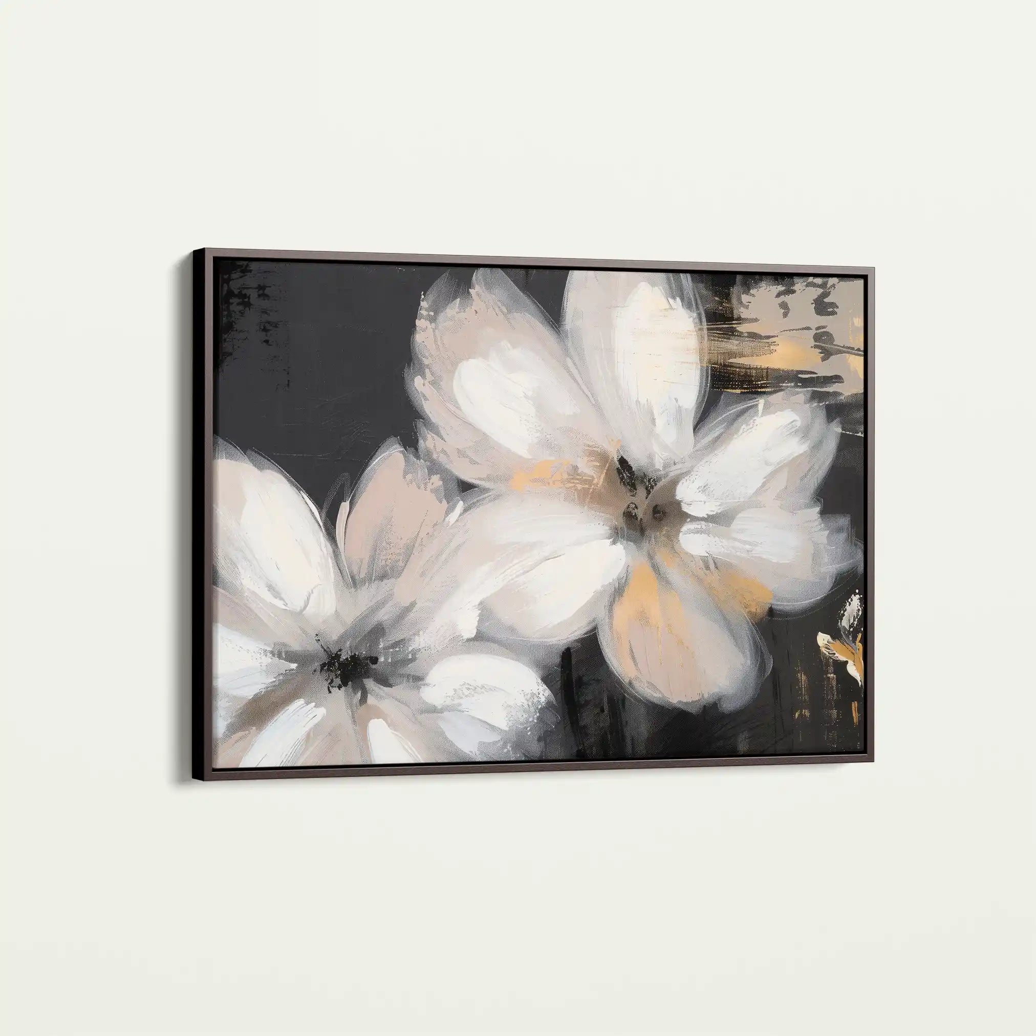 Floral Canvas Wall Art WAD112-F 90 x 60 cm / Stretched on hidden frame