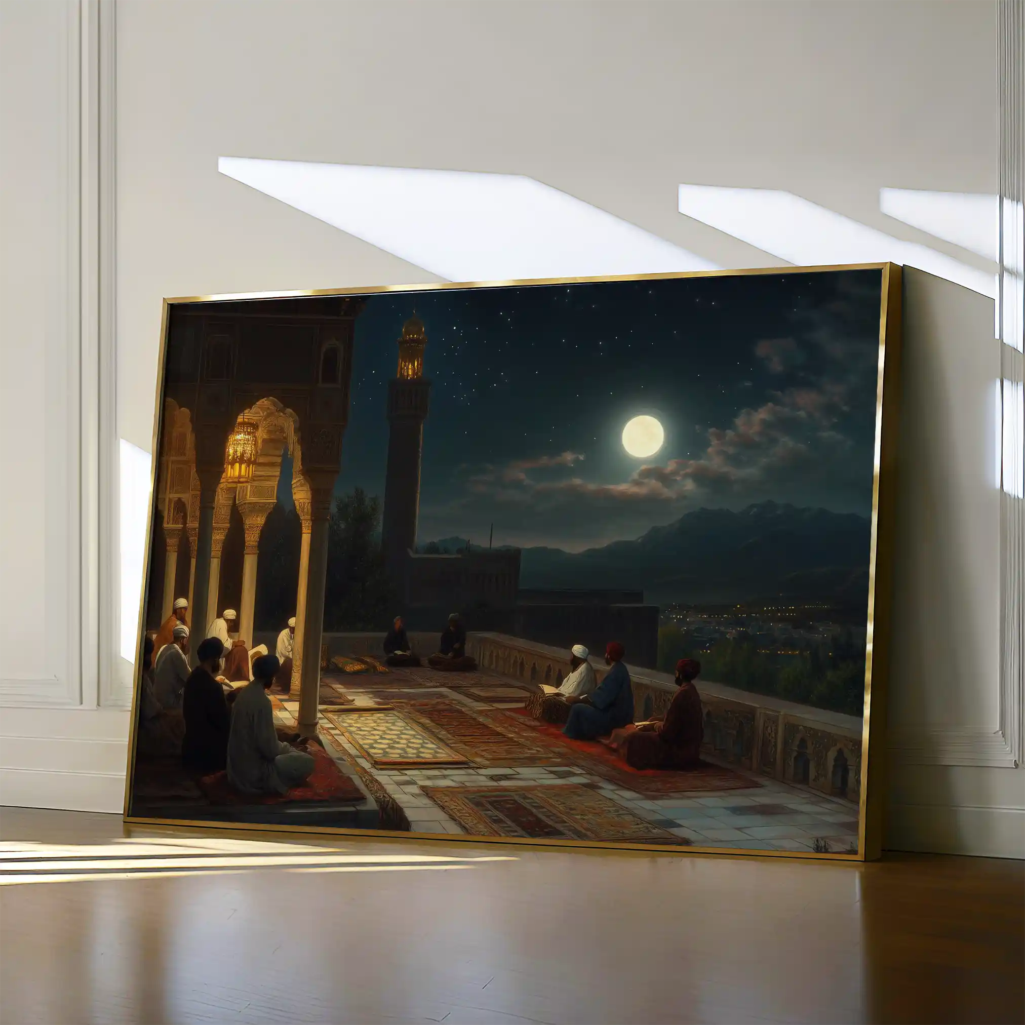 Orientalist 112 Canvas Art 90 x 60 cm / Stretched on hidden frame