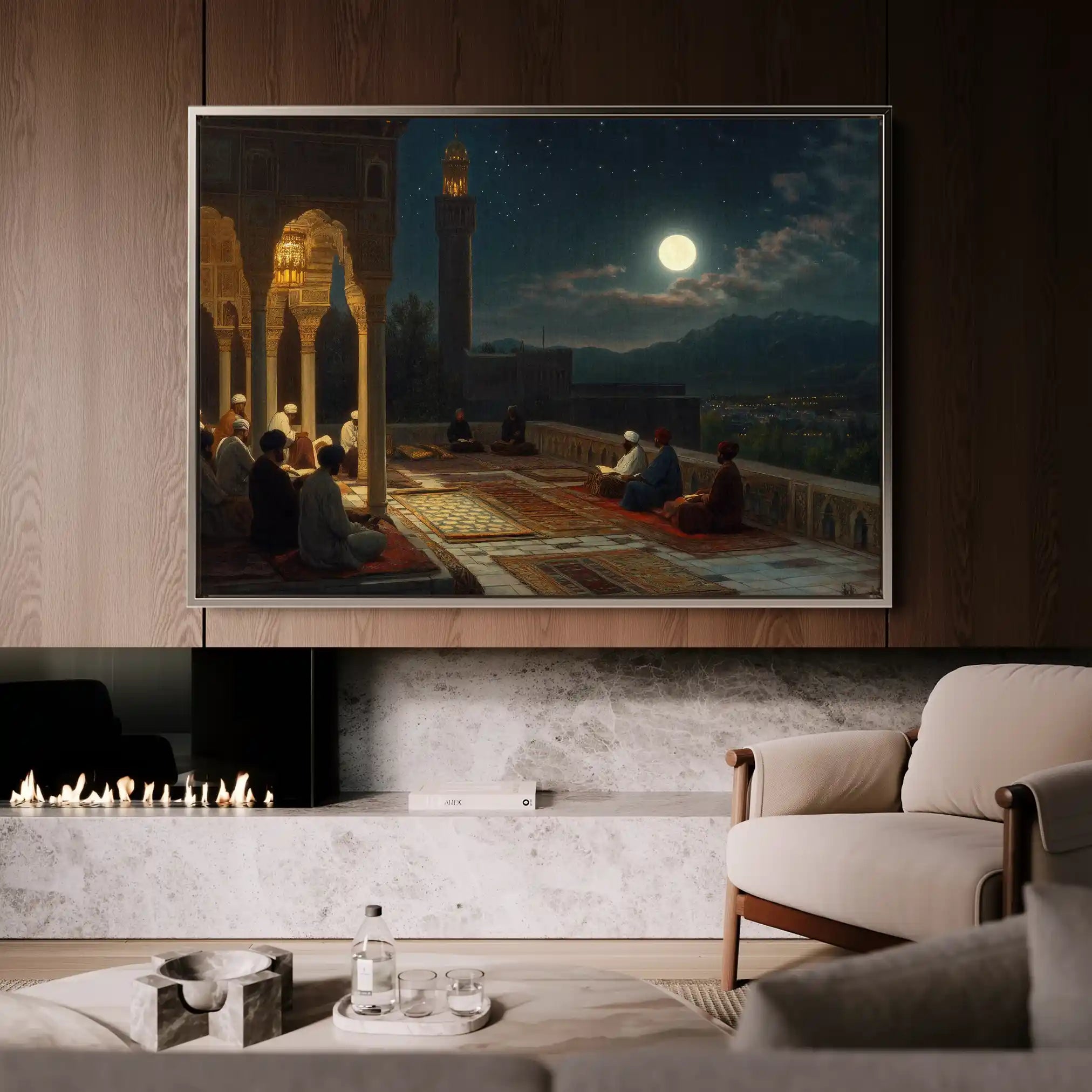 Orientalist 112 Canvas Art 90 x 60 cm / Stretched on hidden frame