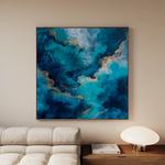 Abstract 1120 Canvas Art 60 x 60 cm / Stretched on hidden frame