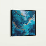 Abstract 1120 Canvas Art 60 x 60 cm / Stretched on hidden frame