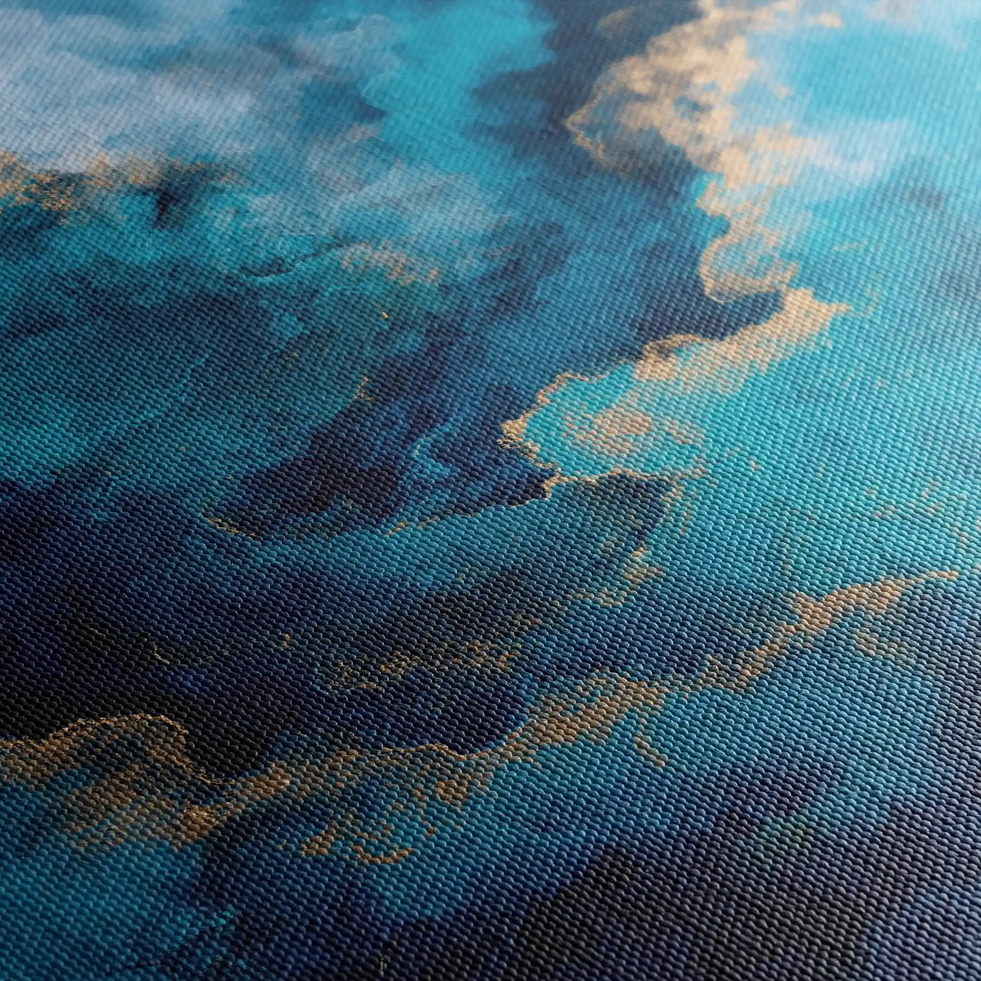 Abstract 1120 Canvas Art 60 x 60 cm / Stretched on hidden frame