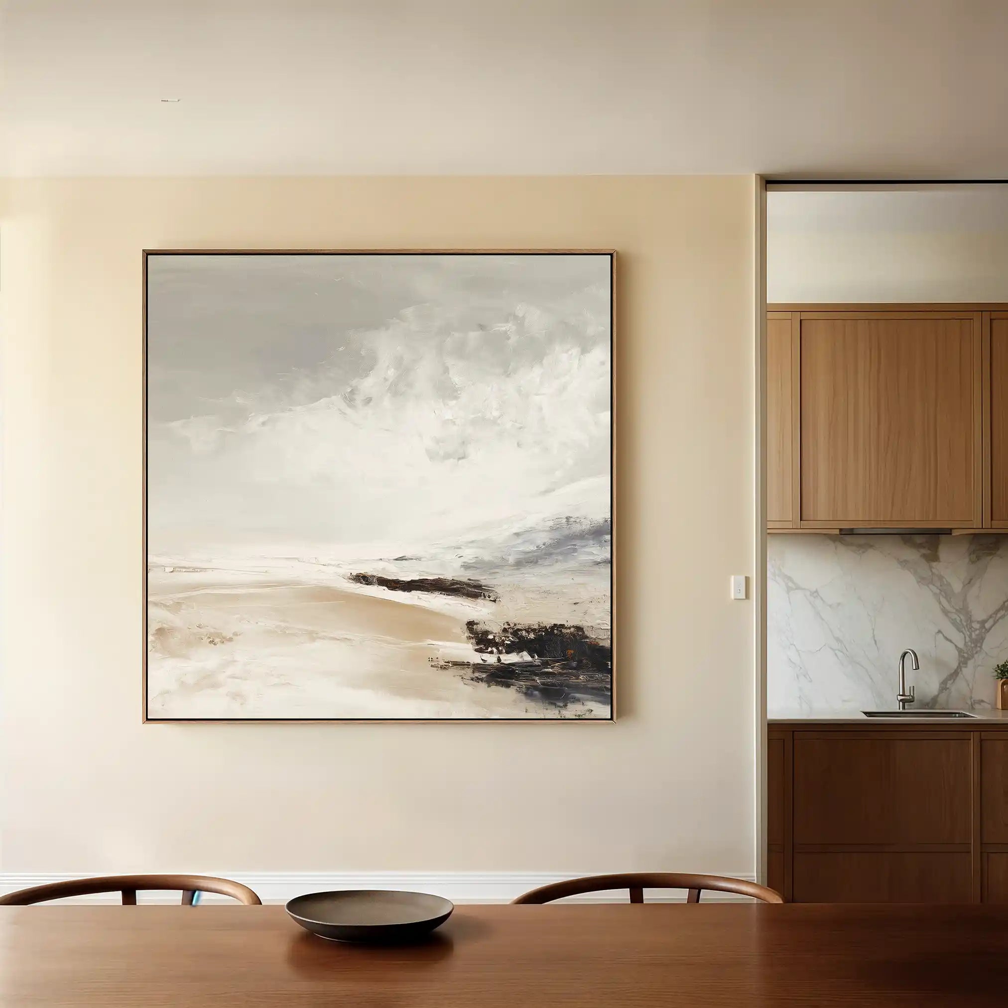 Abstract 1121 Canvas Art 60 x 60 cm / Stretched on hidden frame