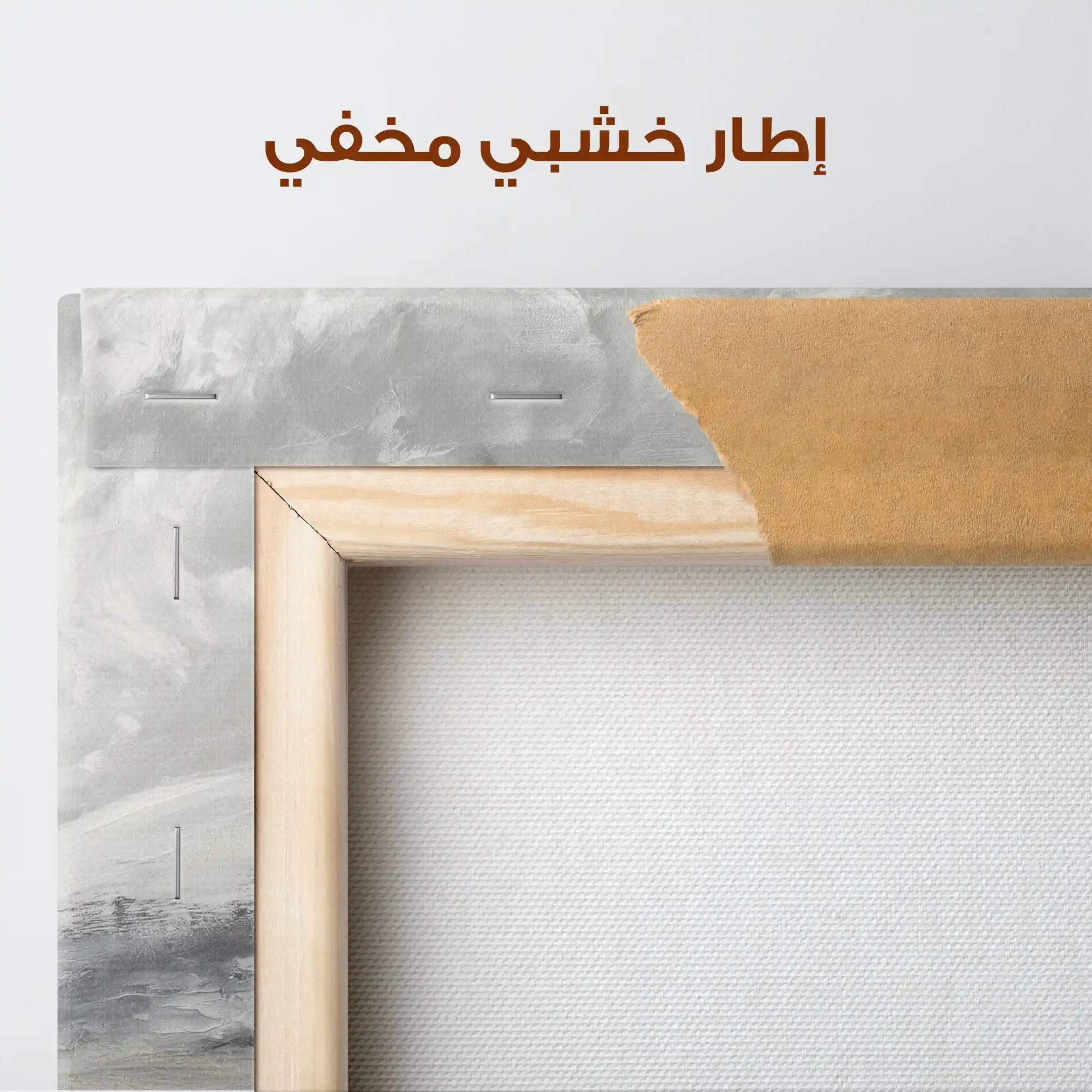 Abstract 1121 Canvas Art 60 x 60 cm / Stretched on hidden frame