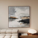 Abstract 1123 Canvas Art 60 x 60 cm / Stretched on hidden frame