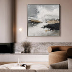Abstract 1123 Canvas Art 60 x 60 cm / Stretched on hidden frame