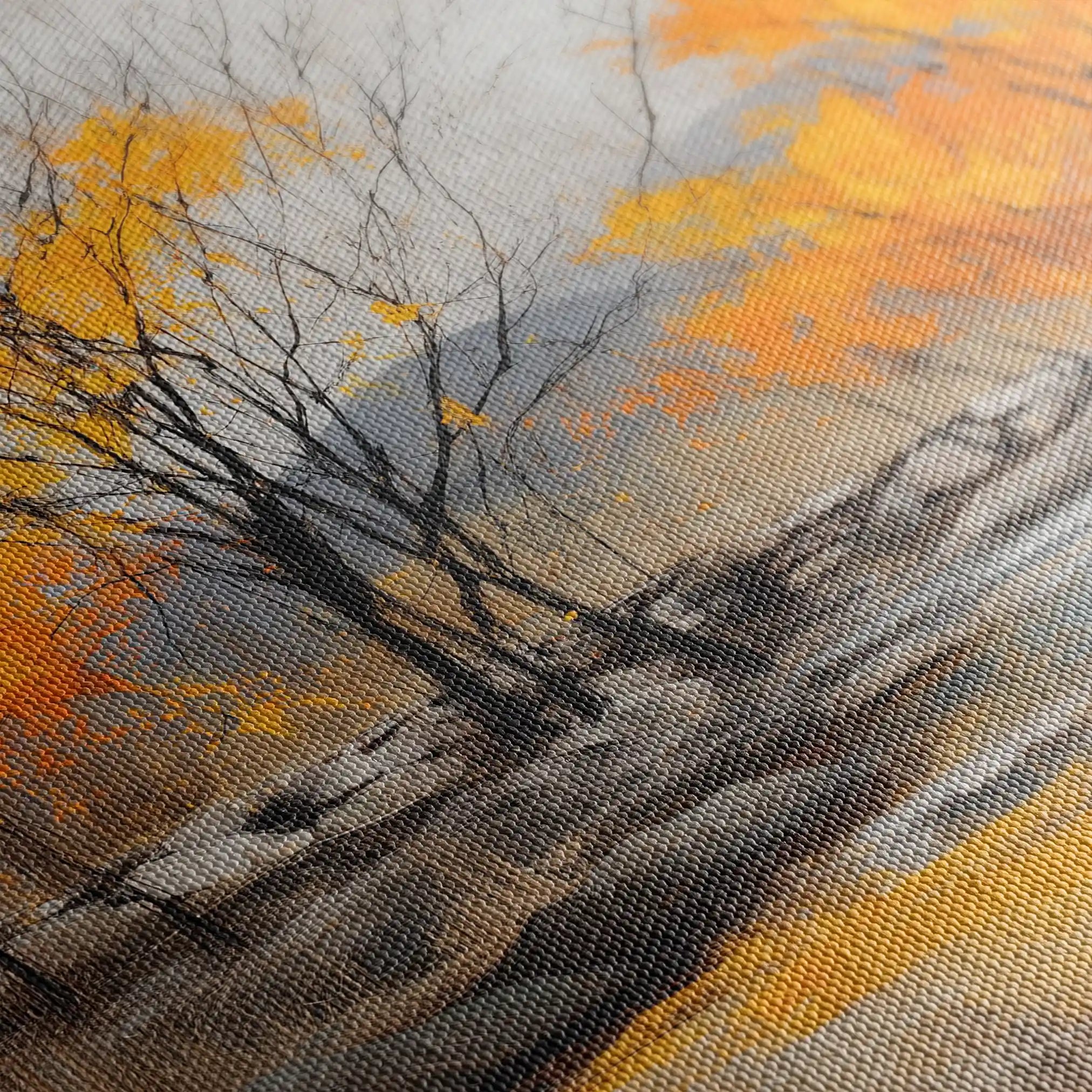 Abstract 1124 Canvas Art 60 x 60 cm / Stretched on hidden frame
