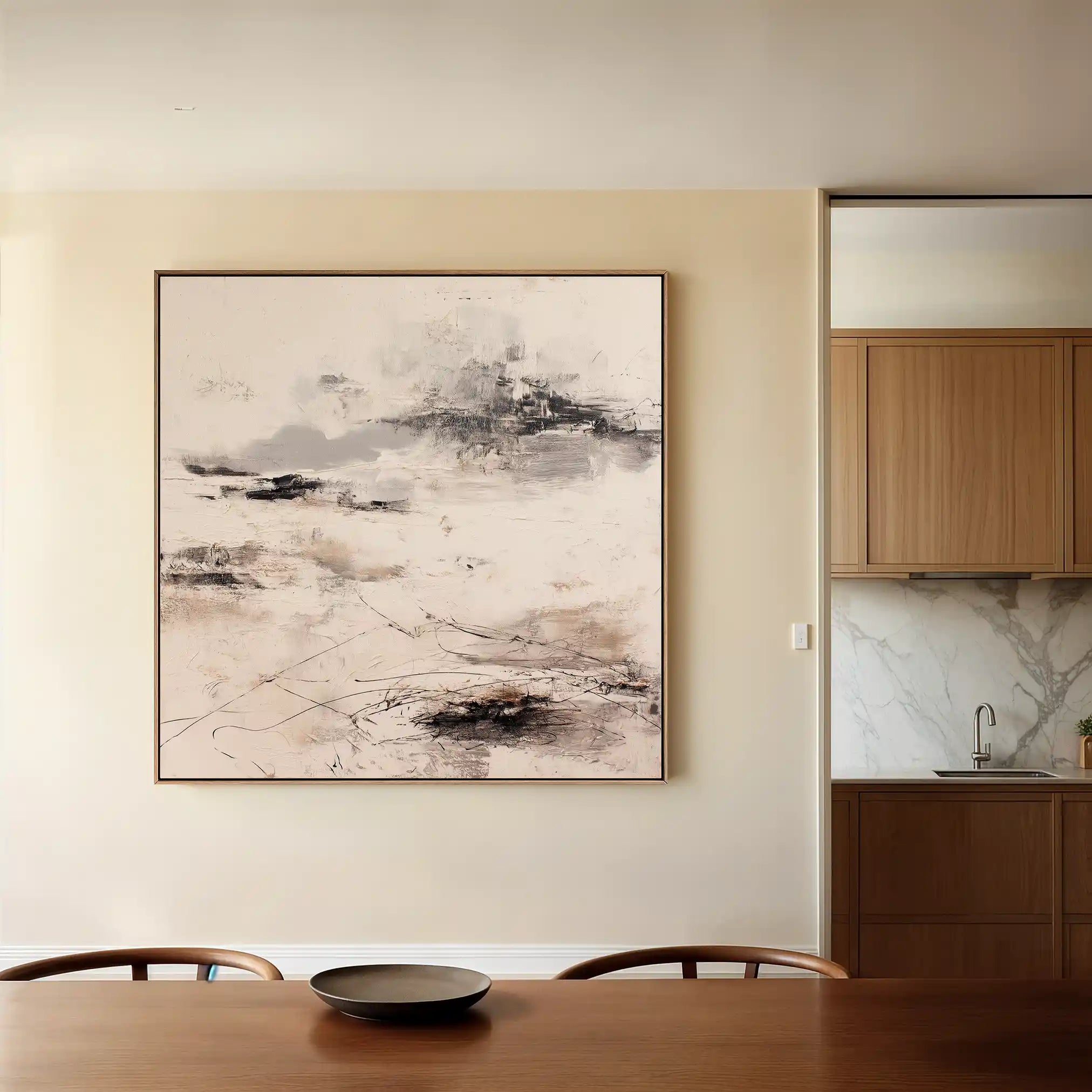 Abstract 1126 Canvas Art 60 x 60 cm / Stretched on hidden frame