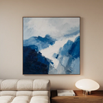 Abstract 1127 Canvas Art 60 x 60 cm / Stretched on hidden frame
