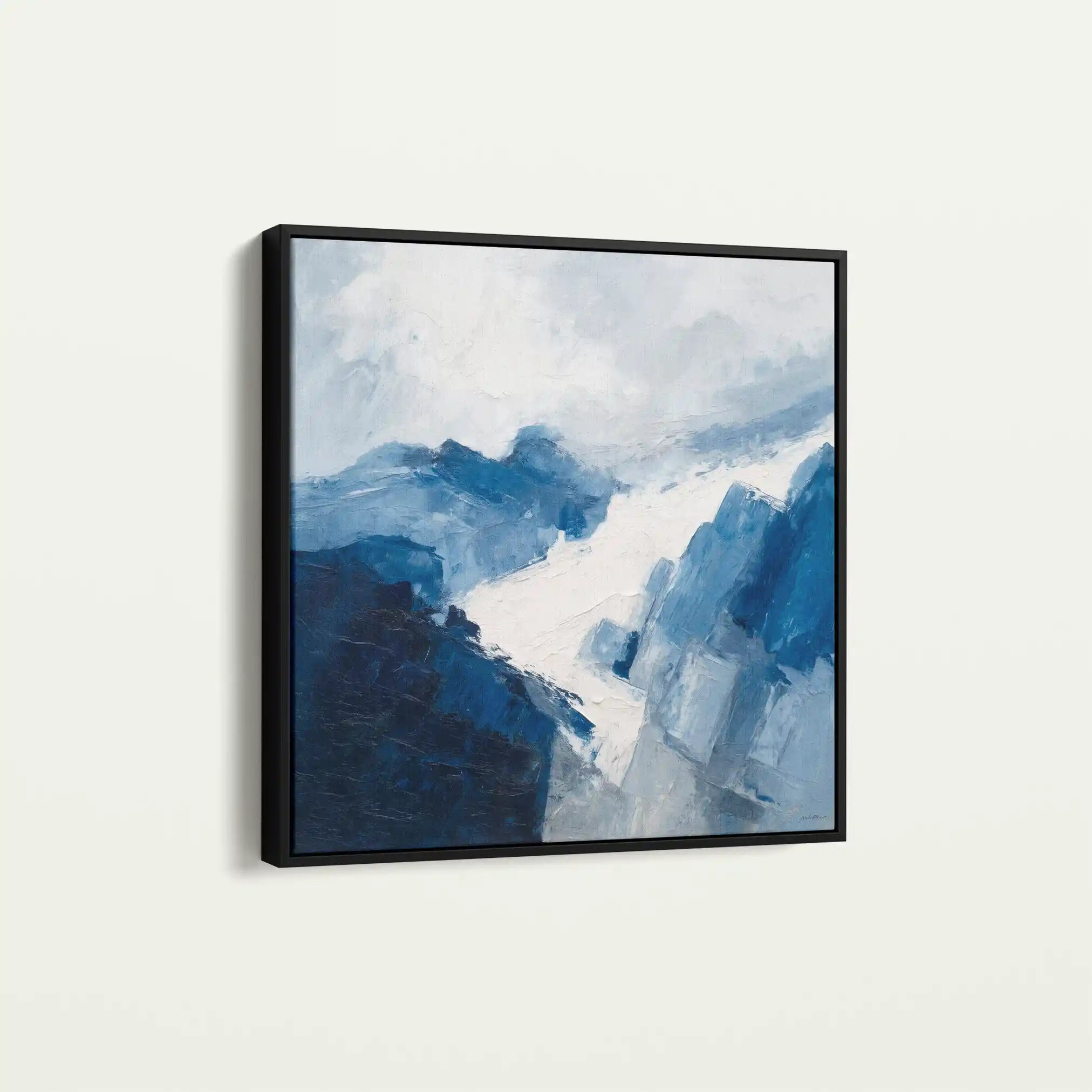 Abstract 1127 Canvas Art 60 x 60 cm / Stretched on hidden frame