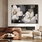 Floral Canvas Wall Art WAD113-F 90 x 60 cm / Stretched on hidden frame