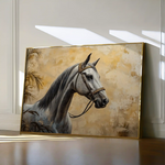 Horses 113 Canvas Art 90 x 60 cm / Stretched on hidden frame