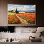 Landscape 113 Canvas Art 90 x 60 cm / Stretched on hidden frame
