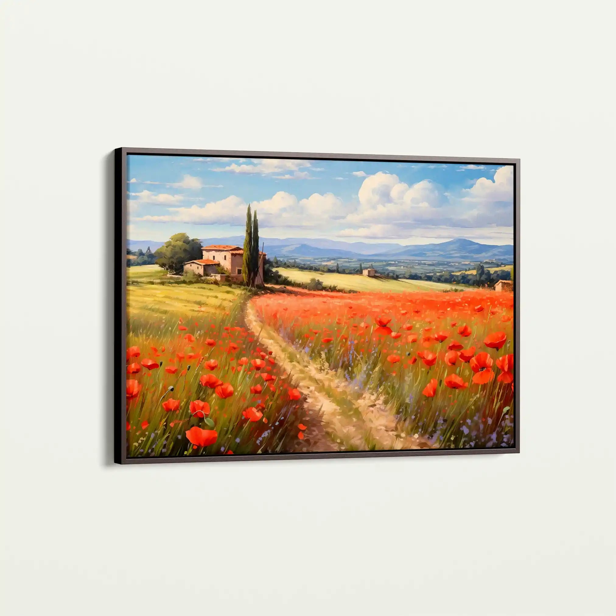 Landscape 113 Canvas Art 90 x 60 cm / Stretched on hidden frame