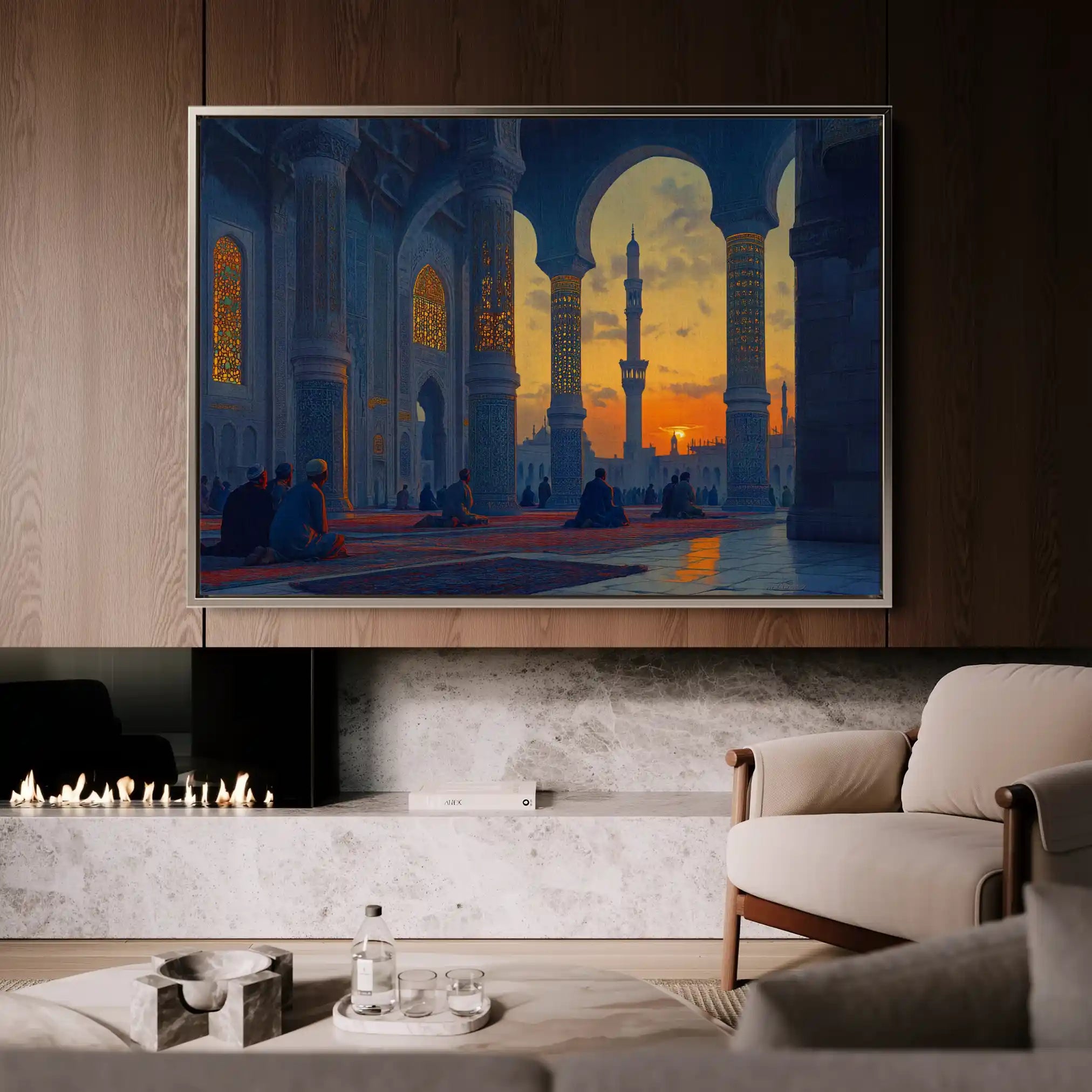 Orientalist 113 Canvas Art 90 x 60 cm / Stretched on hidden frame