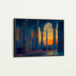 Orientalist 113 Canvas Art 90 x 60 cm / Stretched on hidden frame