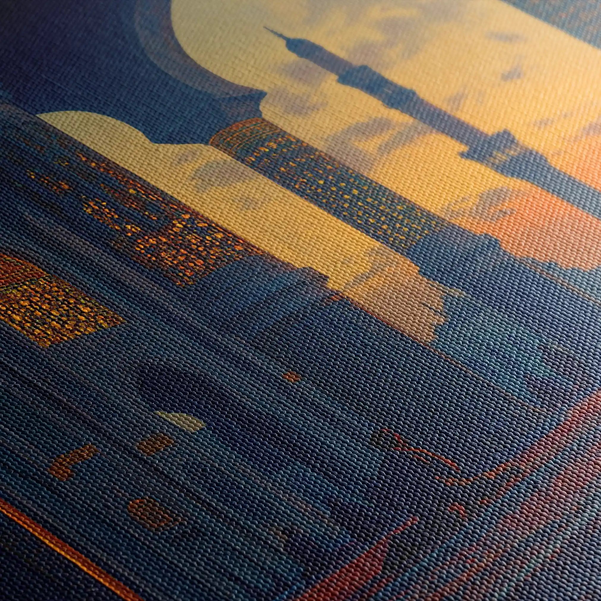 Orientalist 113 Canvas Art 90 x 60 cm / Stretched on hidden frame