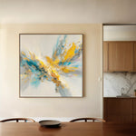 Abstract 1130 Canvas Art 60 x 60 cm / Stretched on hidden frame