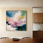 Abstract 1131 Canvas Art 60 x 60 cm / Stretched on hidden frame