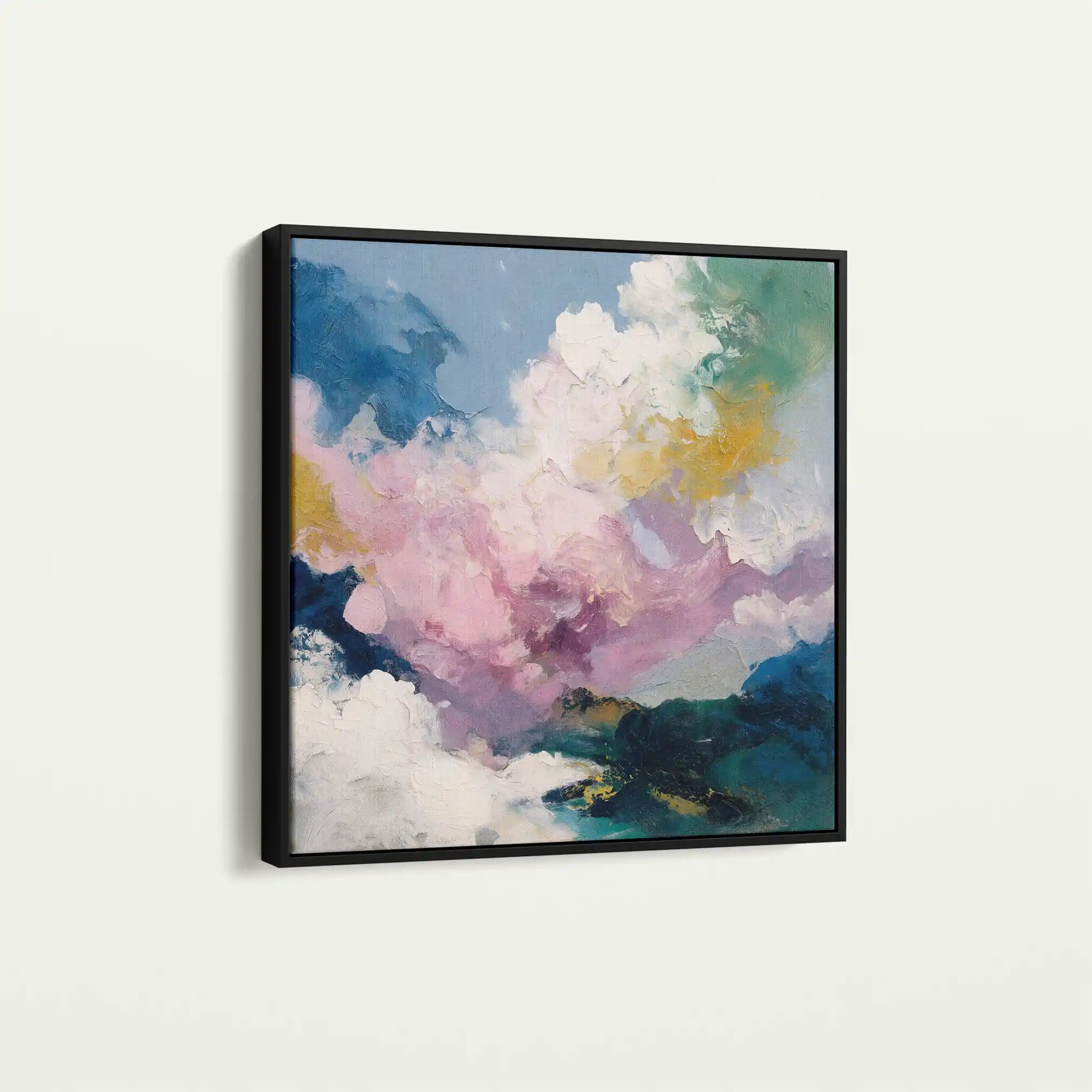 Abstract 1131 Canvas Art 60 x 60 cm / Stretched on hidden frame