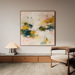 Abstract 1132 Canvas Art 60 x 60 cm / Stretched on hidden frame