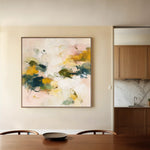 Abstract 1132 Canvas Art 60 x 60 cm / Stretched on hidden frame